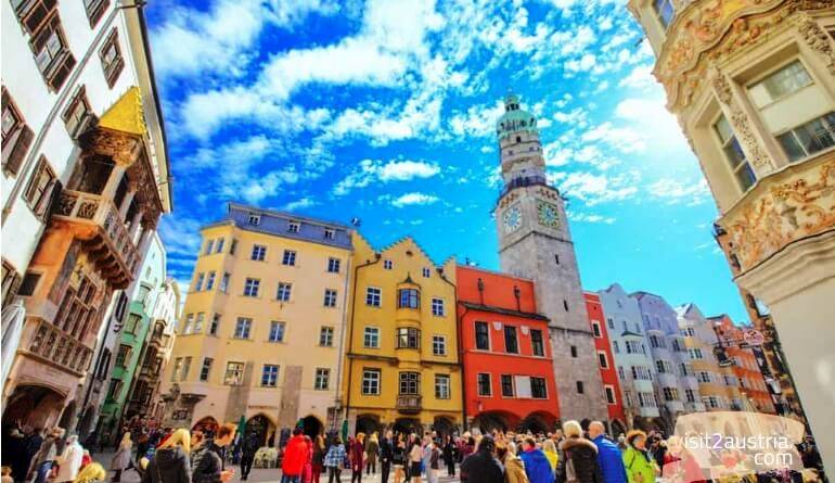 Городская башня инсбрук